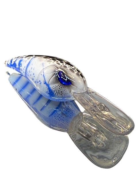 Clarks Hill Custom Lures RkCrawler 55, color: Black/Blue Craw