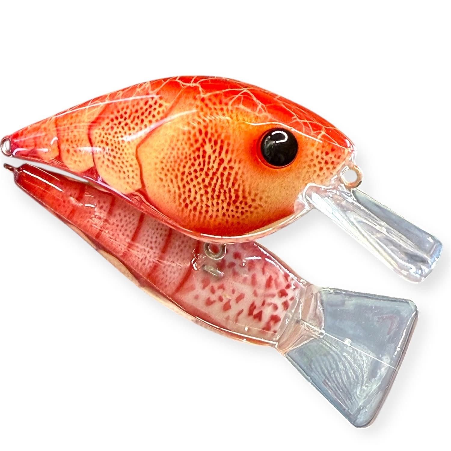 Clarks Hill Custom Extraordinaire Flat Side, color: Candy Apple Red Craw