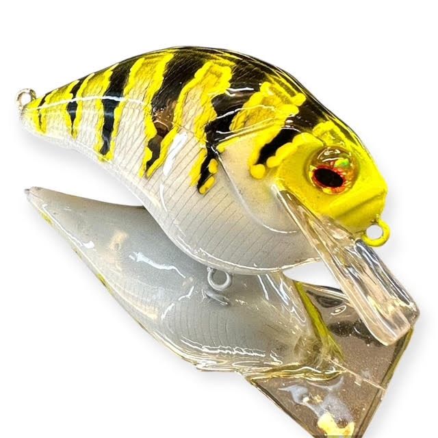 Clarks Hill Custom Lures S-Crank 1.5 Squarebill, color: Angry Perch