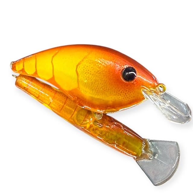 Clarks Hill Custom Lures Frittside 5, color: Lemon Pumpkin Craw