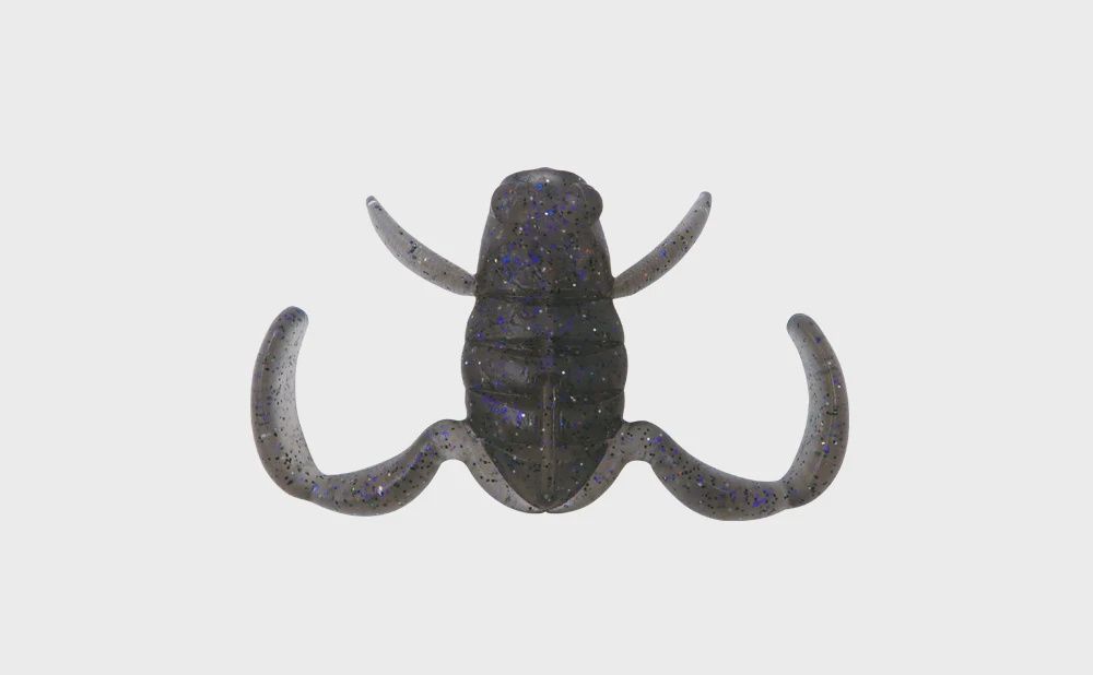 BottomUp Scooper Frog, color: Smokin Bait E009