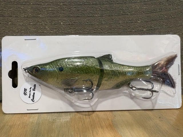 Georgia Fat Boy (GFB) - Glide Bait, color: Olive Shad