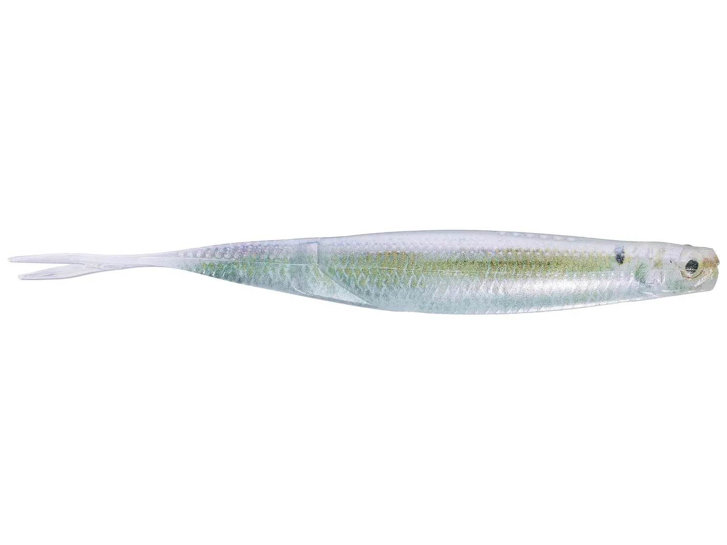 6th Sense Freshwater Shindo Shad, Size: 5", color: Live Herring