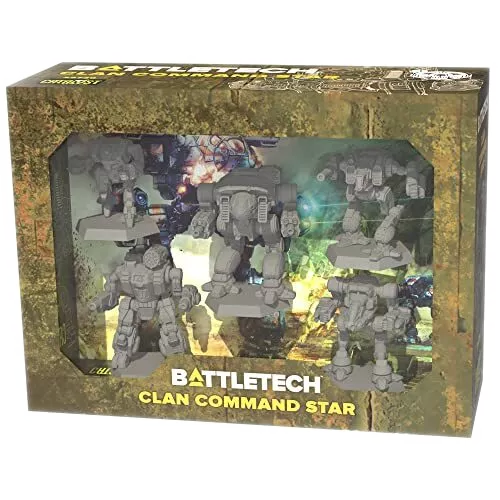 BattleTech: Clan Command Star Miniatures Pack