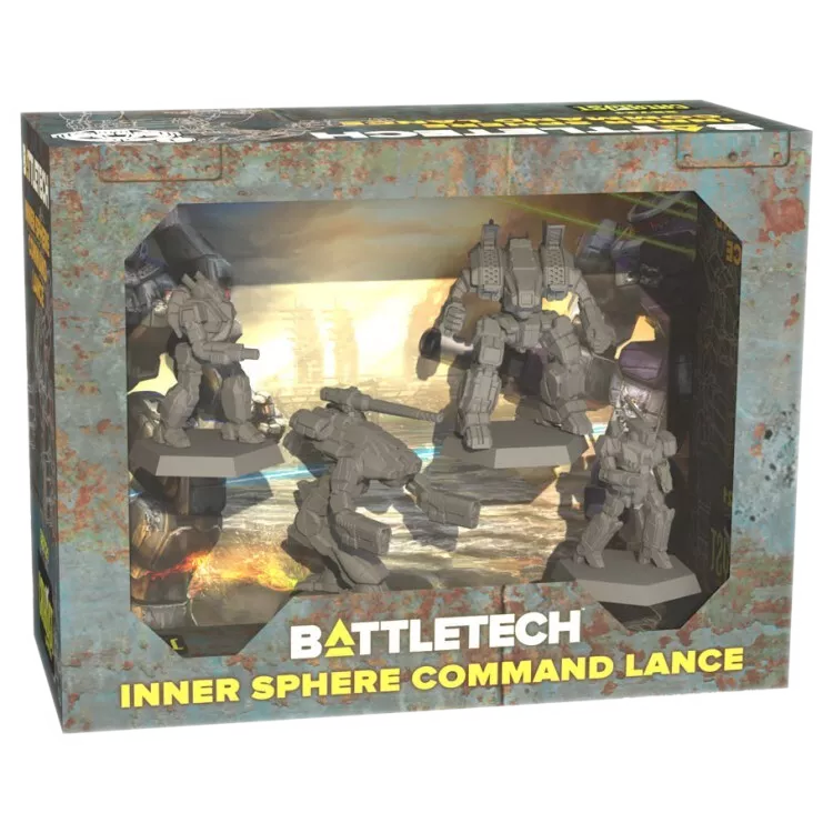 BattleTech: Inner Sphere Command Lance Miniatures Pack