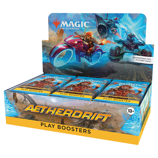 Aetherdrift Play Booster Display