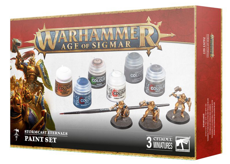AGE OF SIGMAR: STORMCAST ETERNALS PAINT SET
