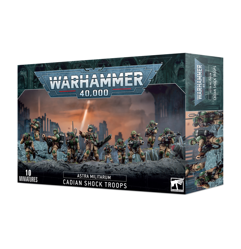 ASTRA MILITARUM: CADIAN SHOCK TROOP