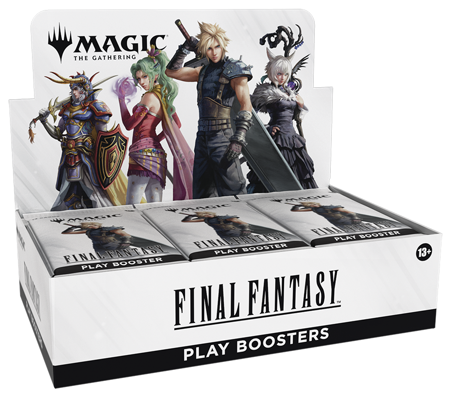 Final Fantasy Play Booster Display