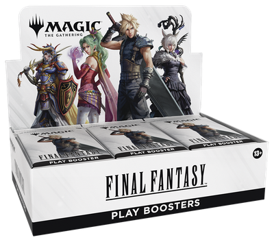 Final Fantasy Play Booster Display