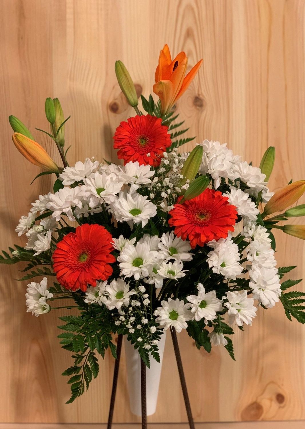 Ramo de Crisantemos, Lilium y Gerberas