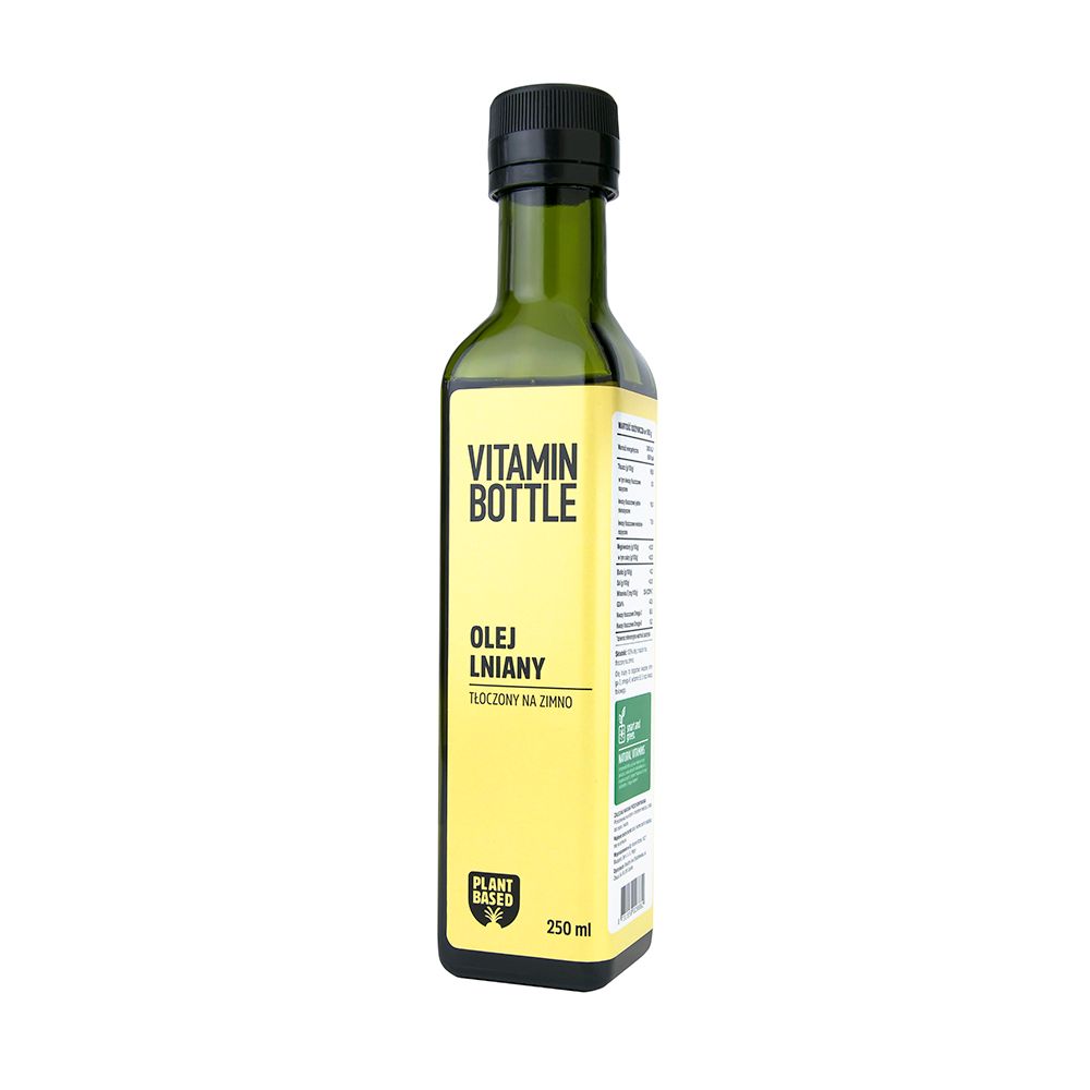 Olej Lniany 250 ml (tłoczony na zimno)