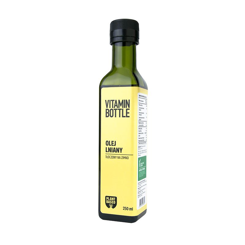 Olej Lniany 250 ml (tłoczony na zimno)