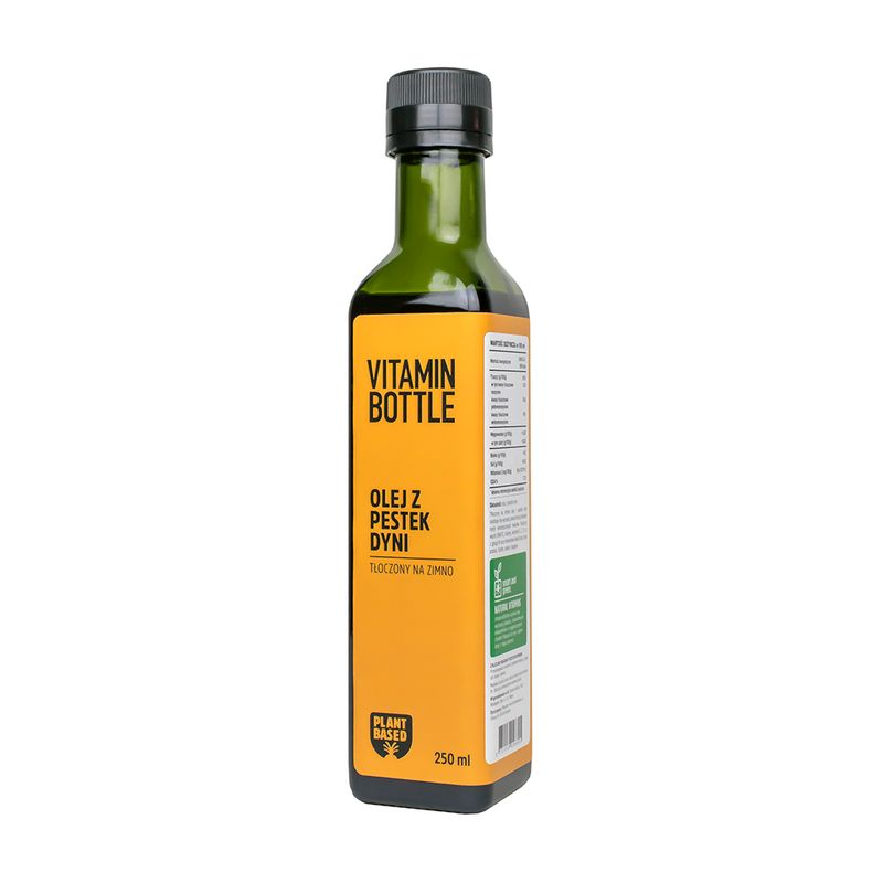 Olej z pestek dyni 250 ml (tłoczony na zimno)
