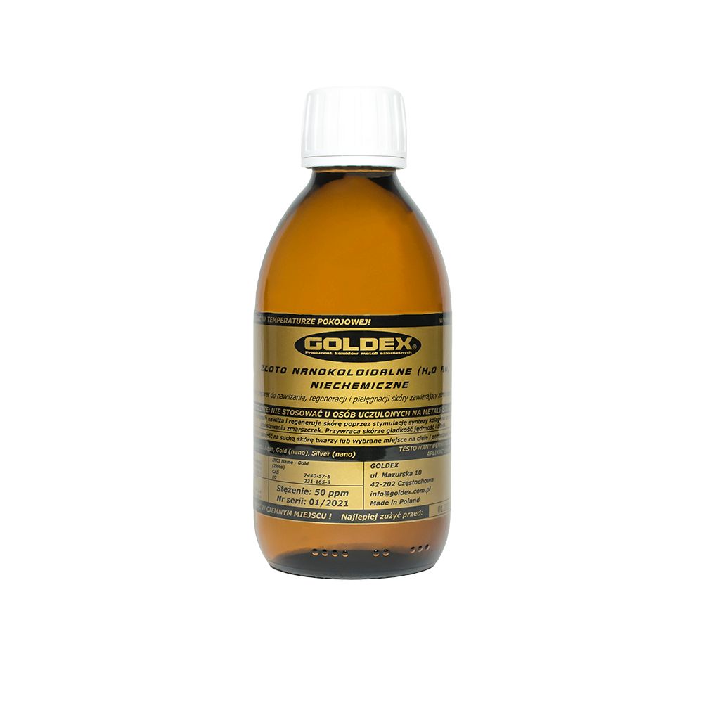 Złoto Nanokoloidalne 250 ml