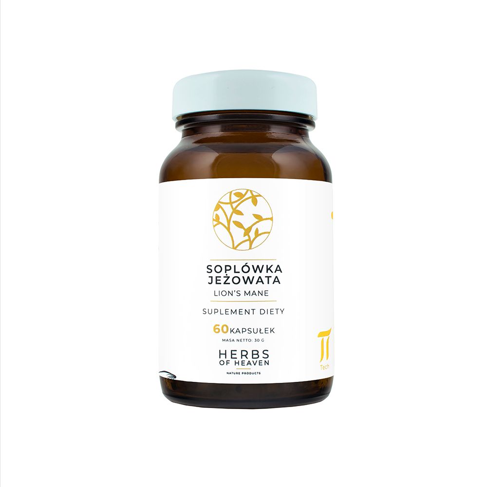 SOPLÓWKA JEŻOWATA 400 mg (60 kapsułek)