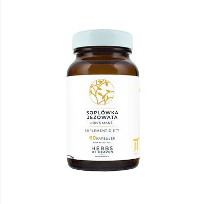 SOPLÓWKA JEŻOWATA 400 mg (60 kapsułek)
