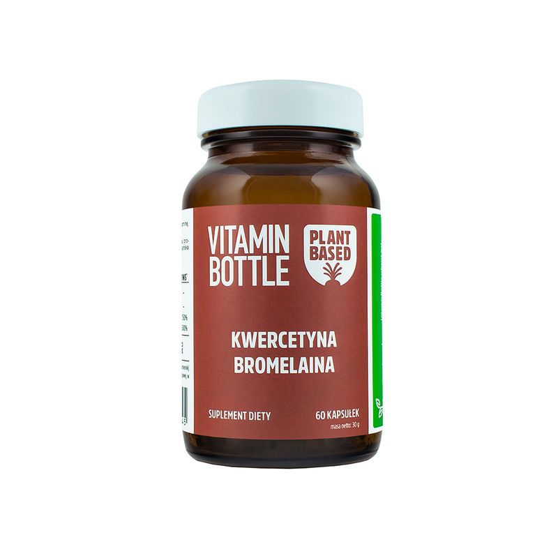 KWERCETYNA + BROMELAINA (60 kapsułek)