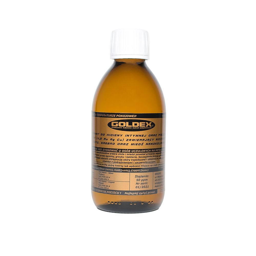 Złoto, Srebro oraz Miedź Koloidalna 250 ml