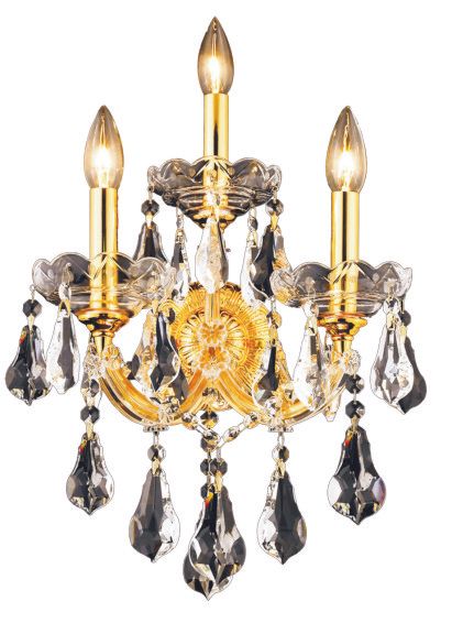 4004W13CG-917C 13X22  3 LIGHTS CLEAR GOLD