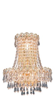 1036W401-12G    12X17  3 LIGHT   24 K GOLD