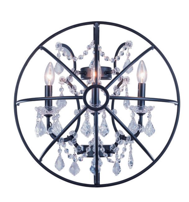 2020W21MB-911C  21X11  3 LIGHT  MATTED BLACK
