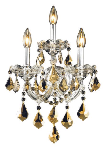 4004W13CC-911T 13X22  3 LIGHTS CLEAR CHROME