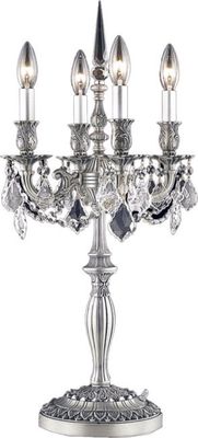 2018TL12-4P  12X26  4 LIGHT  PEWTER