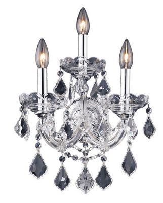 4004W13CC-911C 13X22  3 LIGHTS CLEAR CHROME