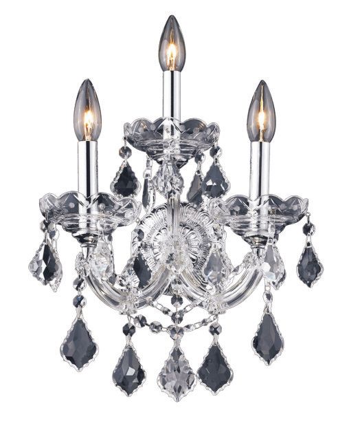 4004W13CC-911C 13X22  3 LIGHTS CLEAR CHROME