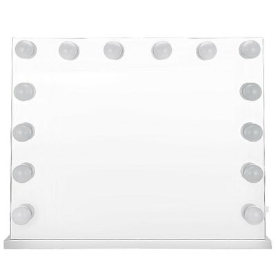 SM2432W - RECTANGLE SMART MIRROR WHITE  BLUETOOTH SPEAKES CHARGING PORT