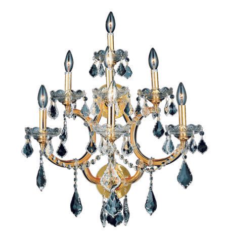 4004W20CG-911C  20X24  7 LIGHT  CLEAR GOLD