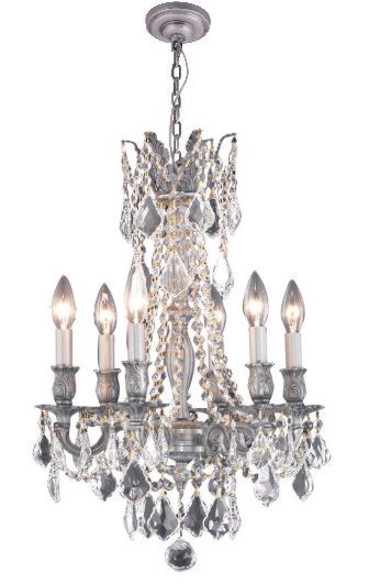 2018W16-6P  16X22  6 LIGHT  PEWTER