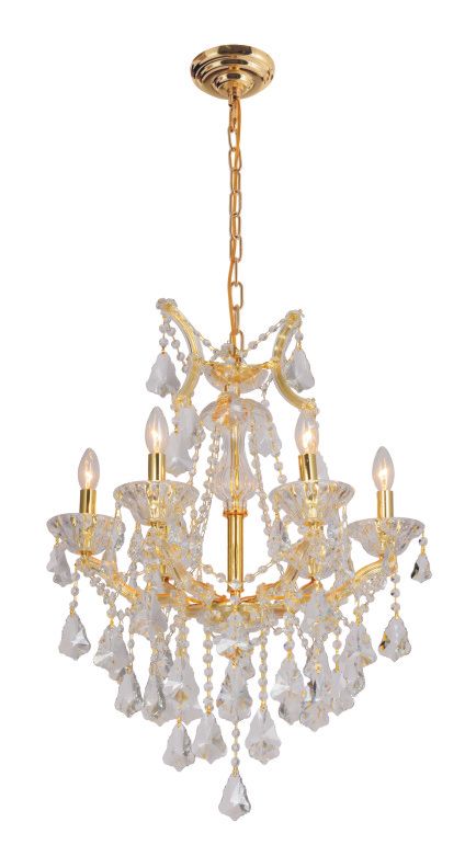 86036W22CG-932C  22X29  6 LIGHT CLEAR GOLD