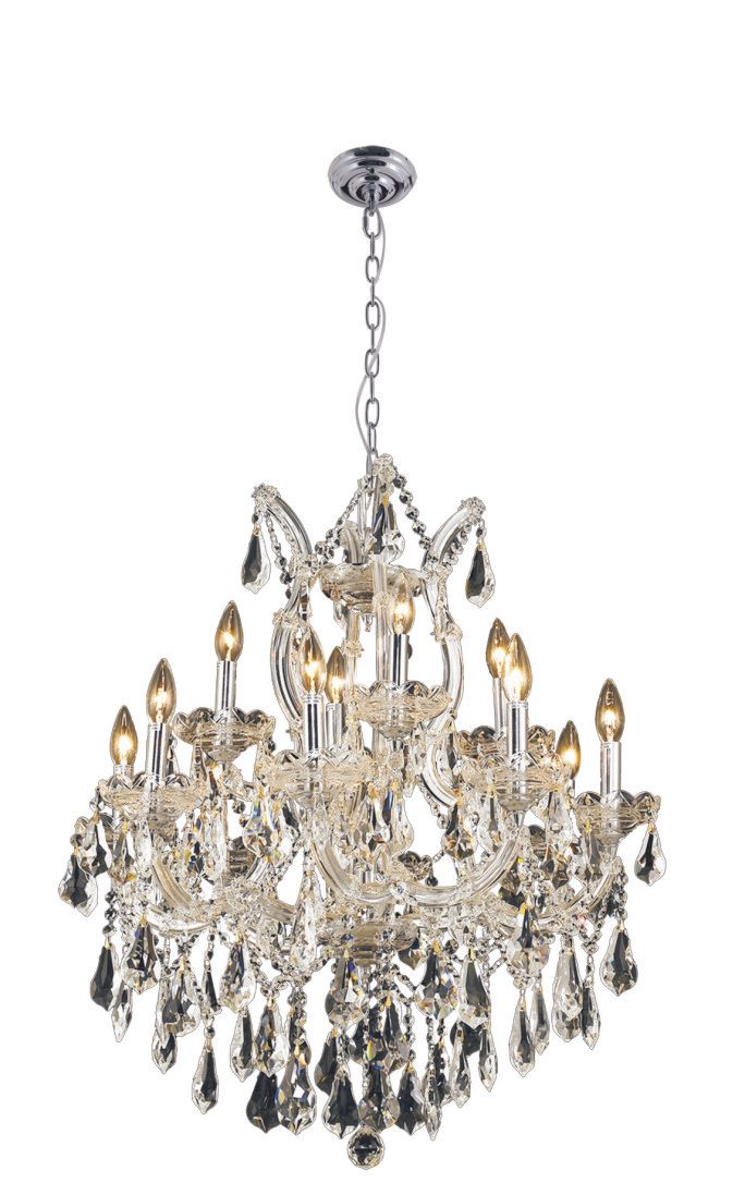 4004W29CC-917C  29X31  13 LIGHT  CLEAR CHROME