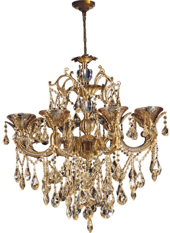 86029W35AG 35 X 34 - 8 LIGHTS - ANTIQUE GOLD