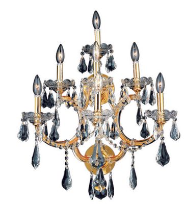 4004W20CG-917C  20X24  7 LIGHT CLEAR GOLD