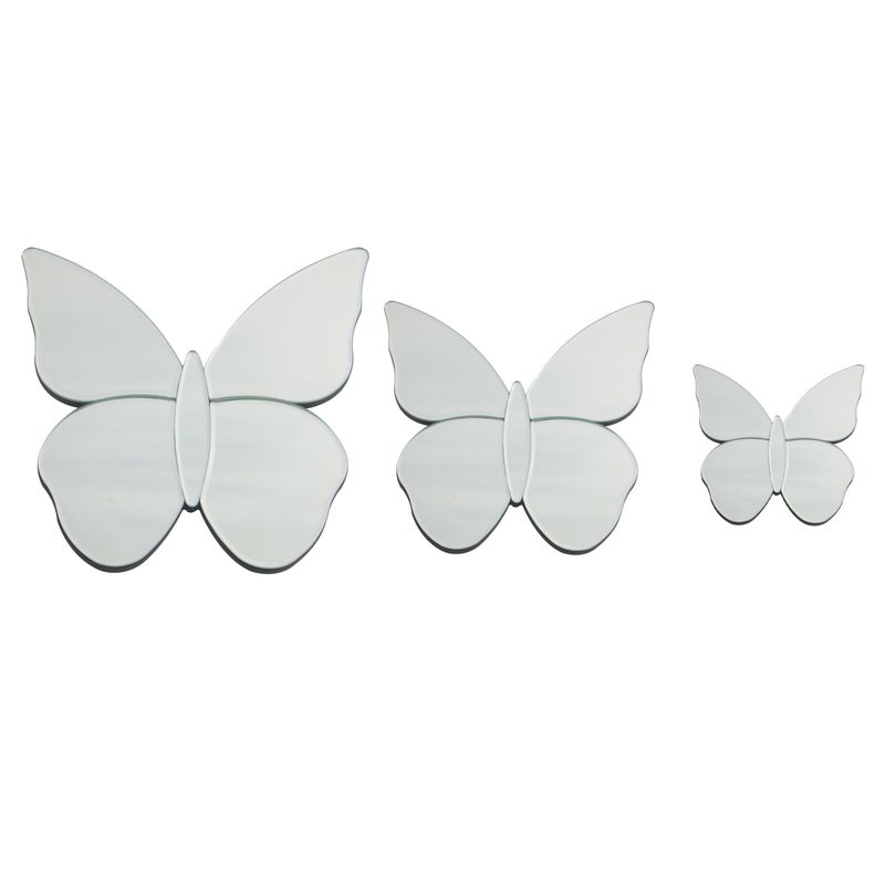 BUTTERFLY  WALL PLAQUE 13 X 13 X  2