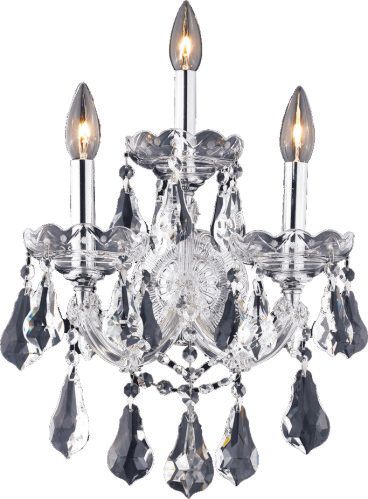 4004W13CC-917C 13X22  3 LIGHTS CLEAR CHROME