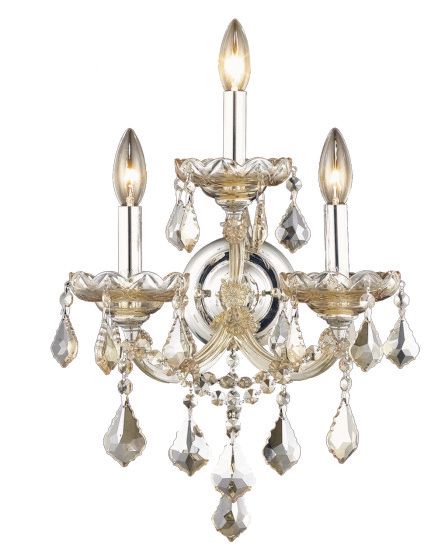 4004W13T-911T 13X22  3 LIGHTS TEAK CHROME