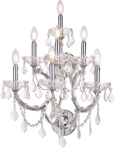 4004W20CC-911C  20X24  7 LIGHT CLEAR CHROME