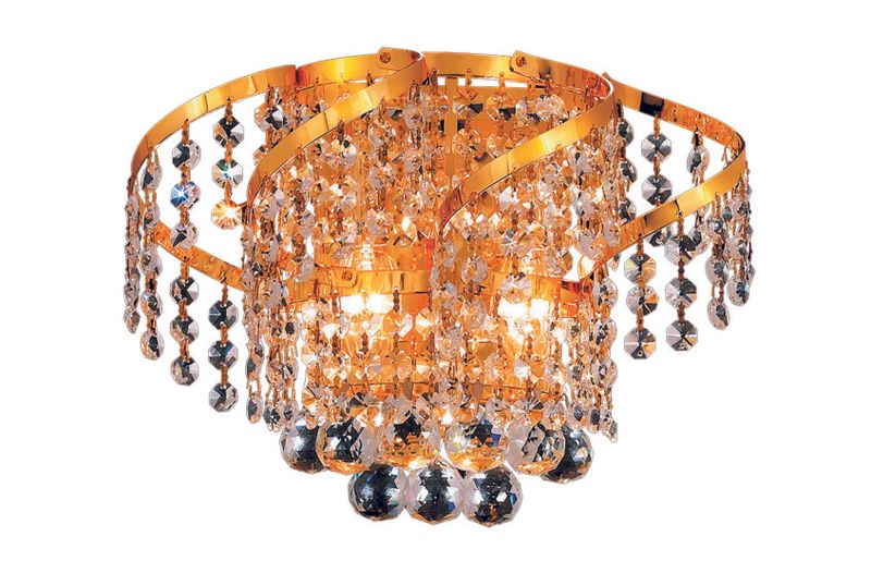 1039W12G  12X8  2 LIGHT  GOLD