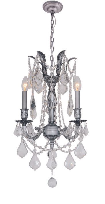 2018W13-3P  13X18  3 LIGHT  PEWTER