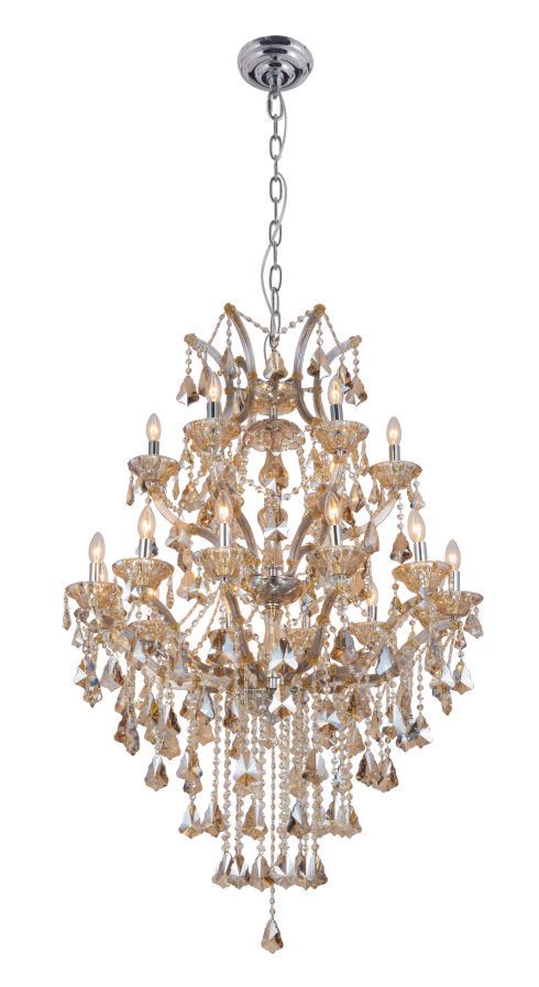 86036W37T-932T  37X49  18 LIGHT  TEAK CHROME