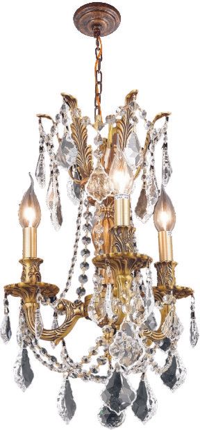 2018W13-3B  13X18  3 LIGHT  BRONZE
