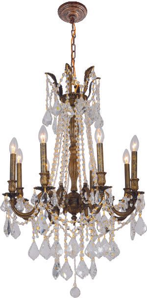 2018W24-8B  24X30  8 LIGHT  BRONZE