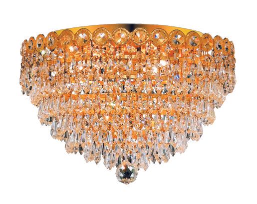 1036F401-16G    16X10  6 LIGHT   24 K GOLD