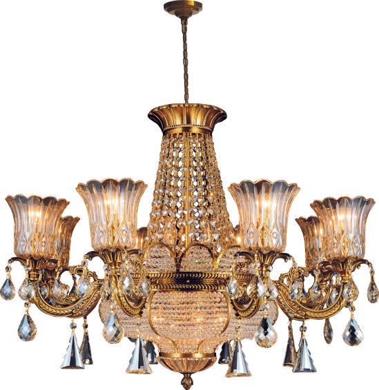 68880W34AG 14 LIGHTS ANTIQUE GOLD