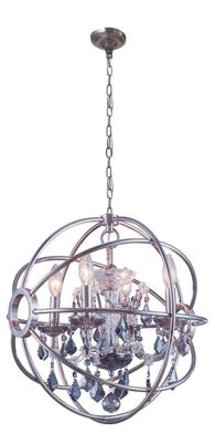 2020W17N-911S  17X19  4 LIGHT  NICKLE