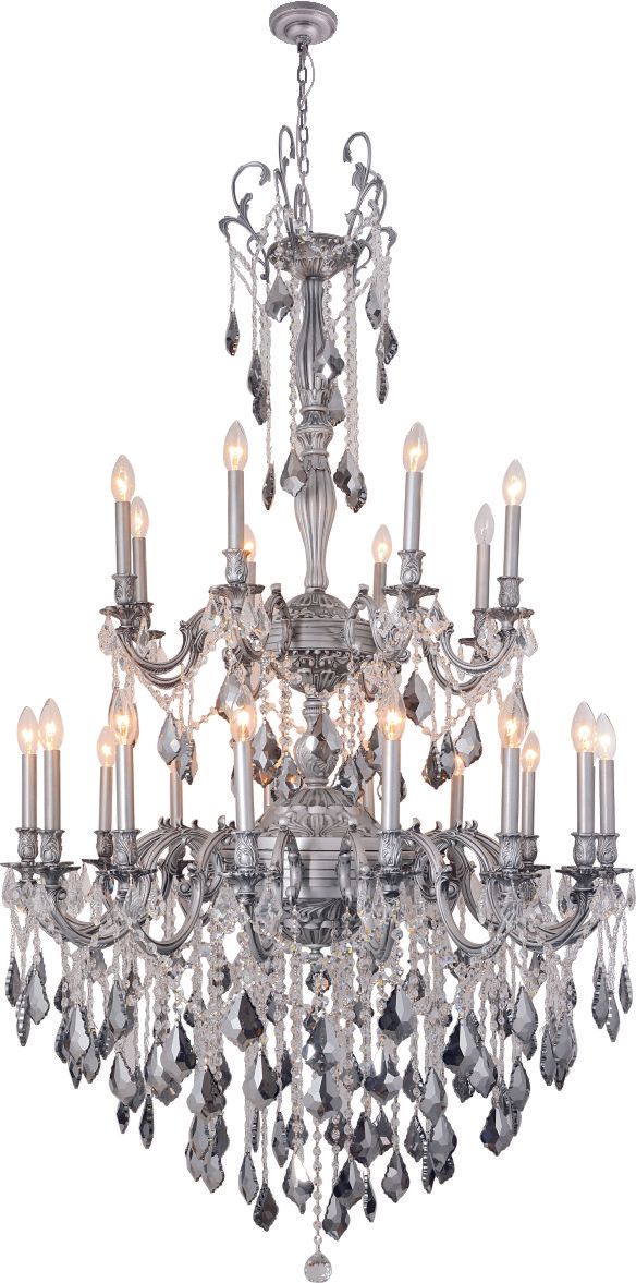 2018W39-24P  39X69  24 LIGHT  PEWTER